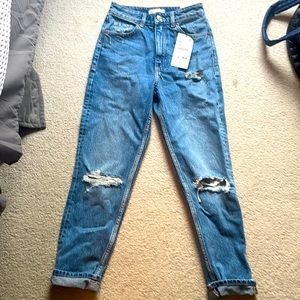 Brand new tags still on classic mom fit hi rise jeans